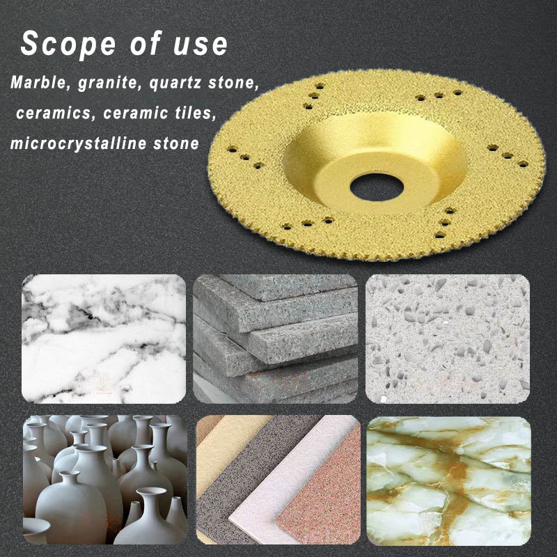 Vacuum Brazed Grinding Wheel of Application